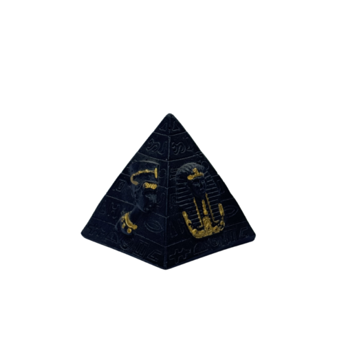 Egipska piramida z hieroglifami (7x6 cm)