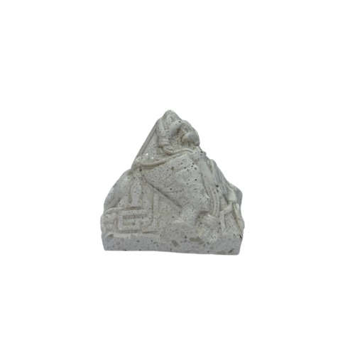 Ägyptische Pyramiden-Statue in Naturstein-Optik (7x6 cm)