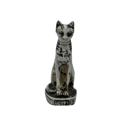 Handcrafted Ancient Egyptian Bastet Cat Statue Replica