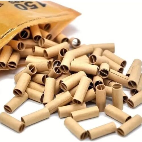 Unbleached Pre-Rolled Cigarette Cones | Disposable Rolling Paper Tubes for Adult Use
