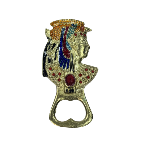 Queen Nefertiti Magnetic Bottle Opener - 10x5 cm