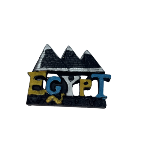 Pyramids "EGYPT" Souvenir Fridge Magnet - 5x6 cm