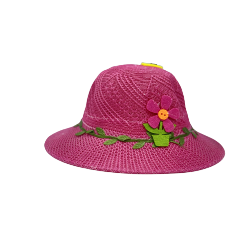 Floral Decorative Summer Hat