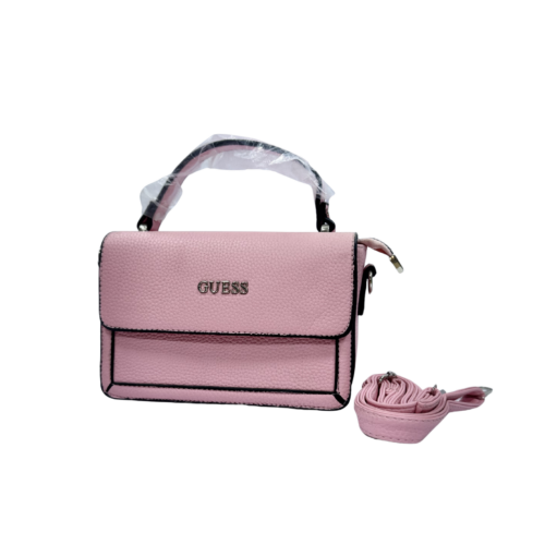 Guess Pink Elegant Handbag - 15×20 cm