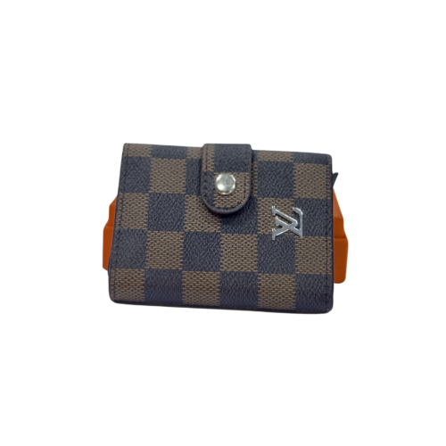 Iconic Checkered Pattern Premium Wallet