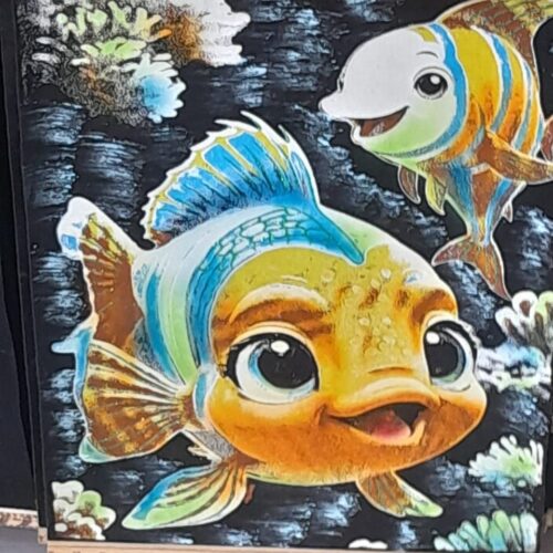 Картина на папирусе Amaranth 30 x 40 см — египетское искусство