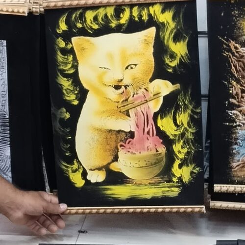Картина на папирусе Amaranth 30 x 40 см — египетское искусство