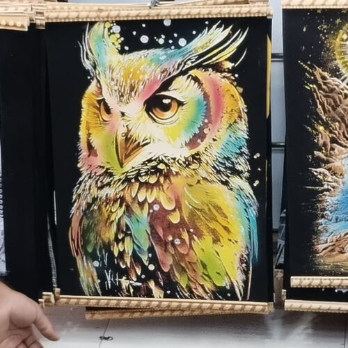 Картина на папирусе Amaranth 30 x 40 см — египетское искусство