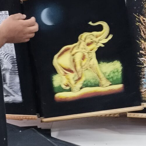 Картина на папирусе Amaranth 30 x 40 см — египетское искусство
