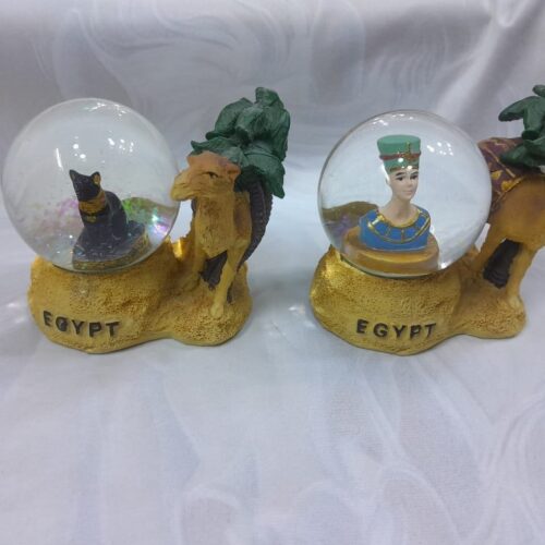 Egyptian Water-Filled Souvenir Ornament