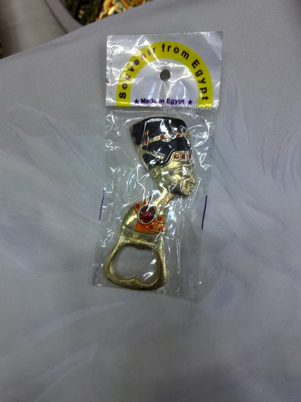 Magnetic Fridge Decoration with Metal Bottle Opener