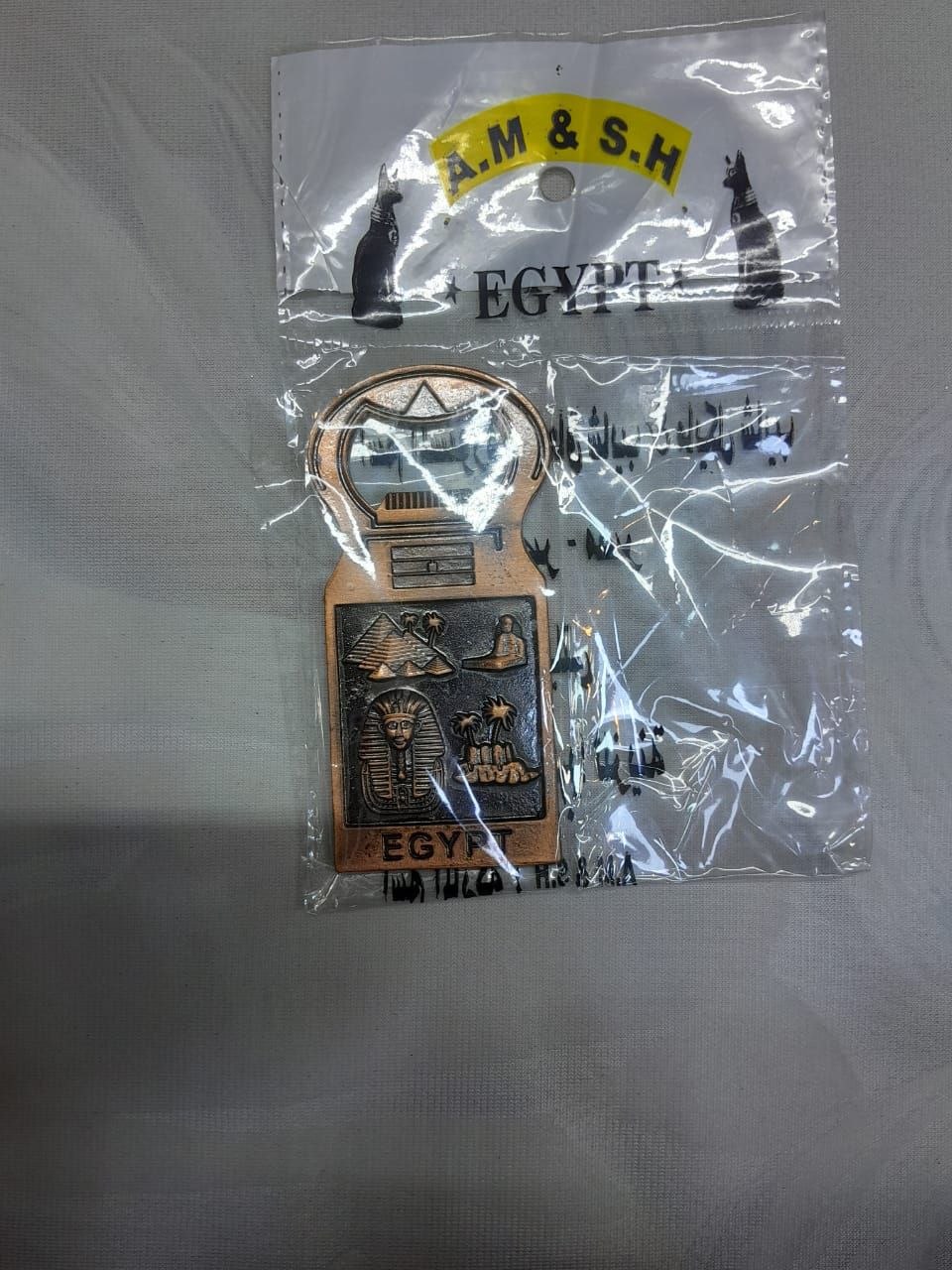Kühlschrankmagnet mit Flaschenöffner