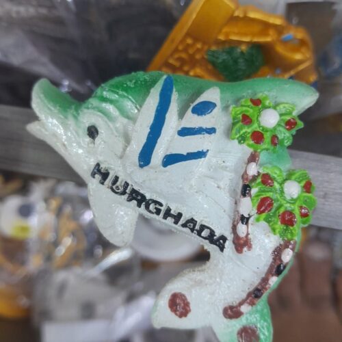 Souvenir-Magnet aus Meeresstein