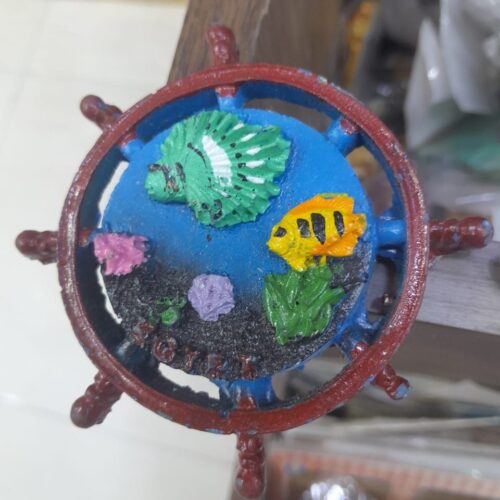 Souvenir-Magnet aus Meeresstein