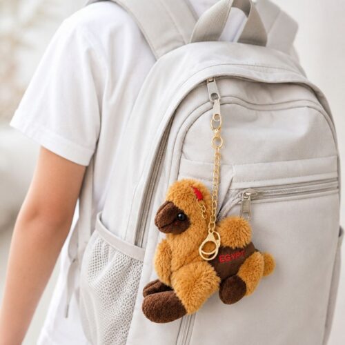 Camel Plush Keychain