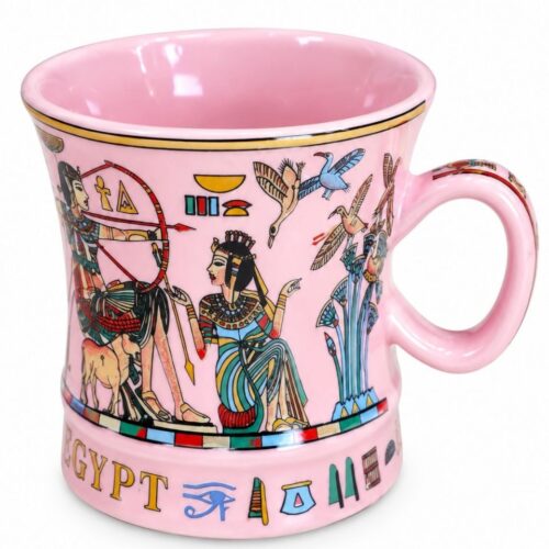 Bemalte Keramiktasse