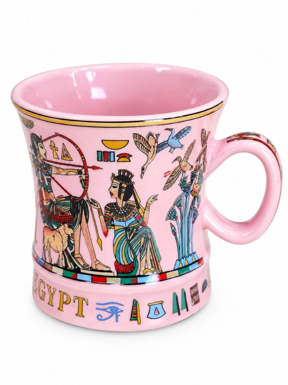 Bemalte Keramiktasse