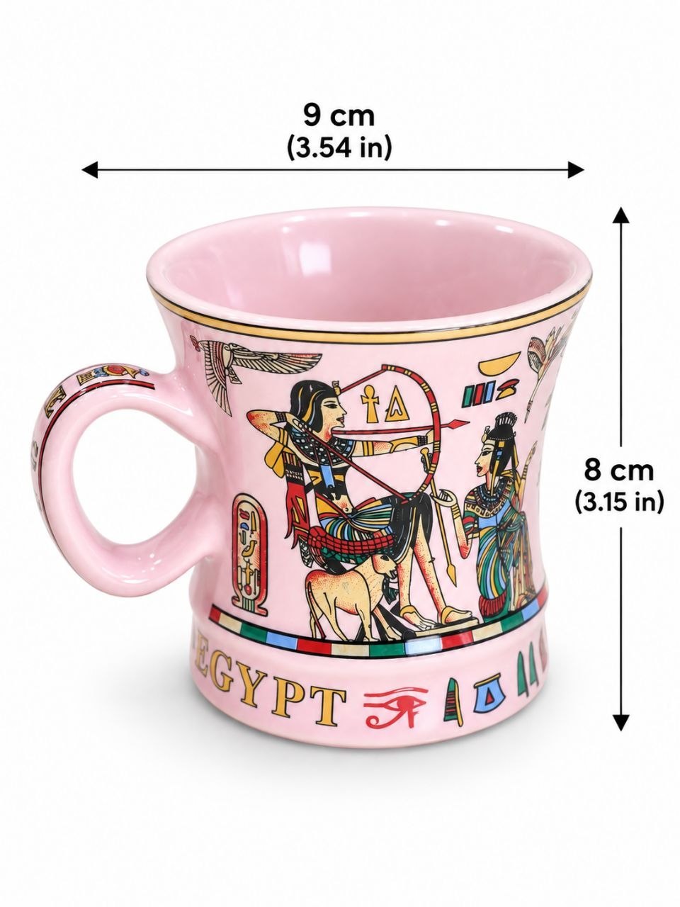 Bemalte Keramiktasse – Bild 2