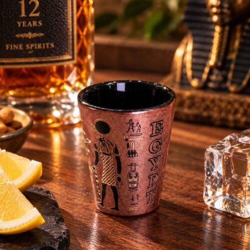 Egyptian Shot Glass Cleopatra