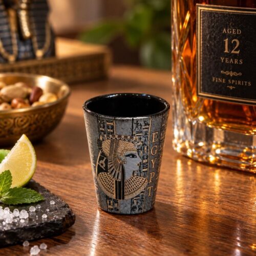 Egipskie kieliszki do shotów Cleopatra